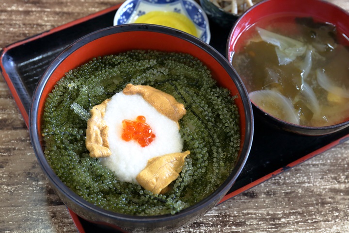 海ぶどう丼