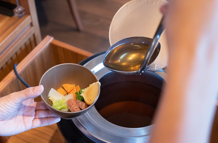 具材が選べる「カチュー湯」
