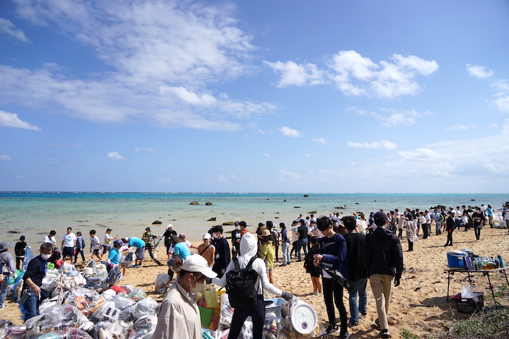 石垣島で一番大きな規模のビーチクリーンイベント