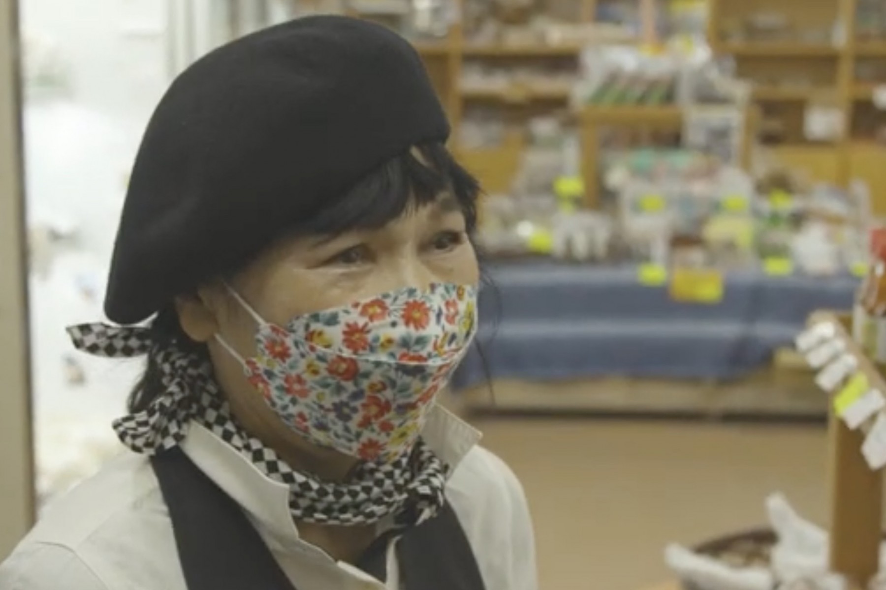 今帰仁の駅そーれ代表の鈴木江美子さん