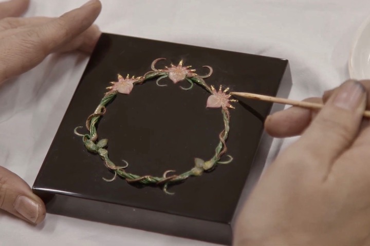 漆芸の研修は、経験がない人でも受講することができます