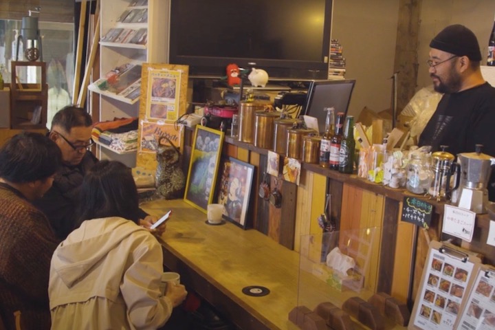 沖縄市銀天街の「cafe NooR」