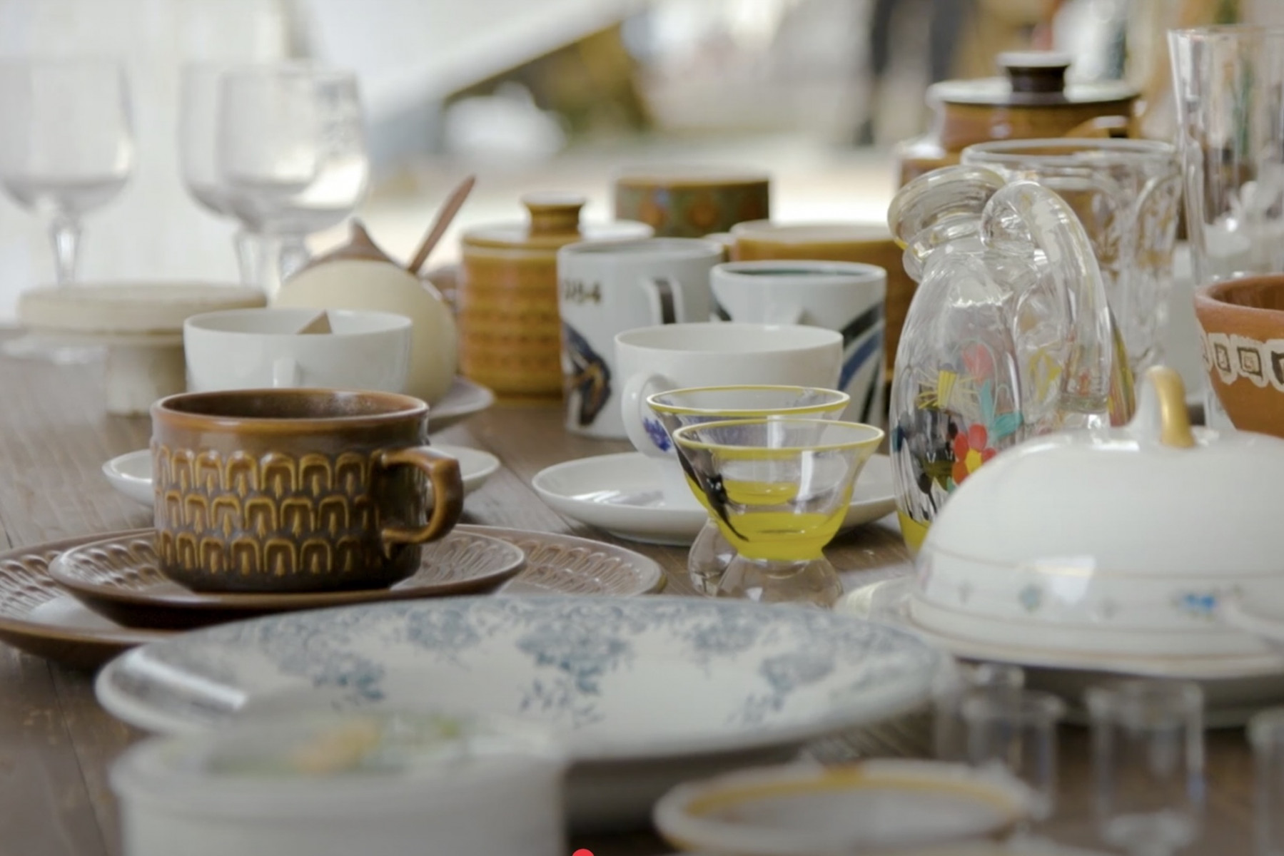 アンティークの食器