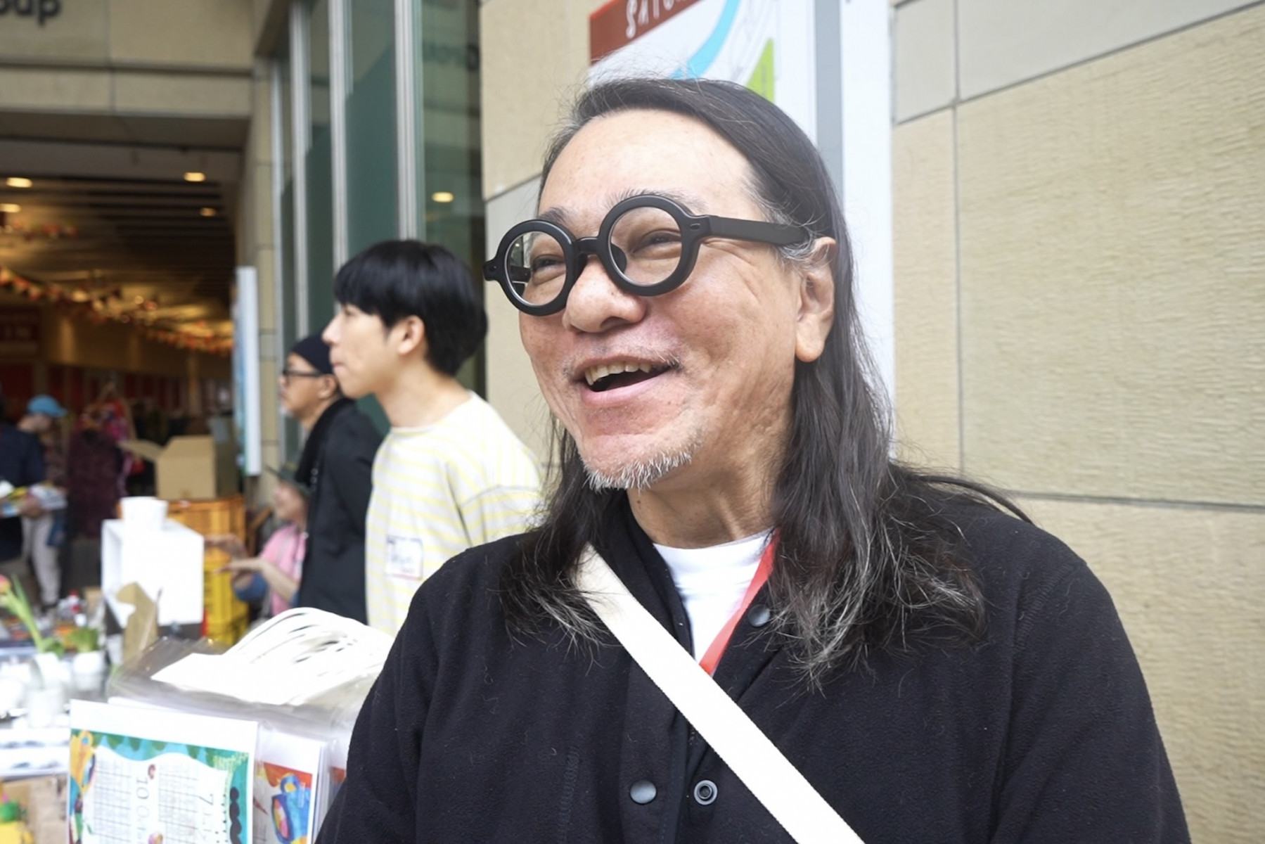 フライヤーを担当するクリエイターのナカハジメさん