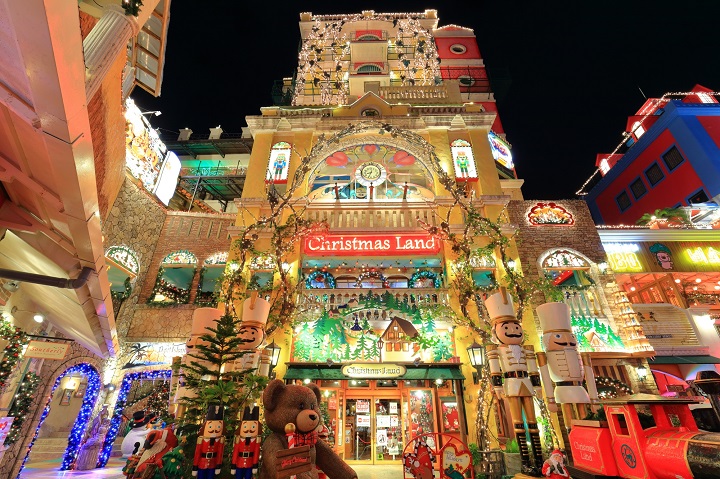 冬のアメリカンビレッジ