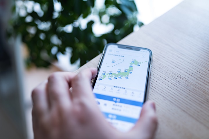 気象予報アプリイメージ