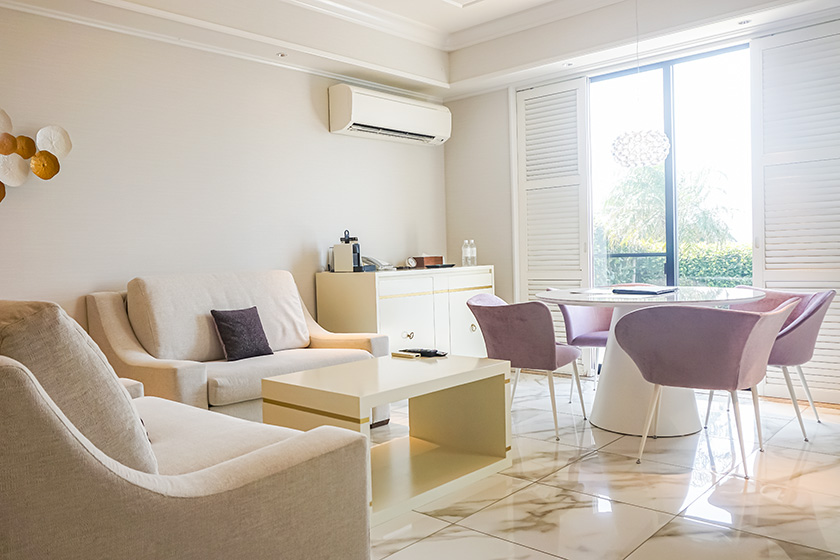 宮古島来間リゾート シーウッドホテル　リビングルーム