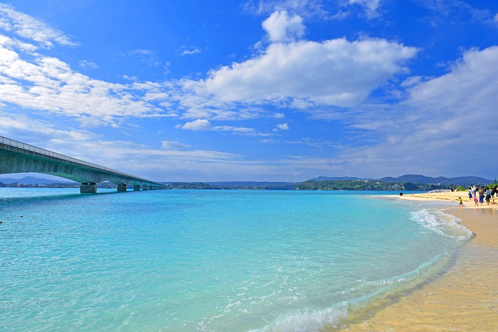 古宇利島の古宇利ビーチ