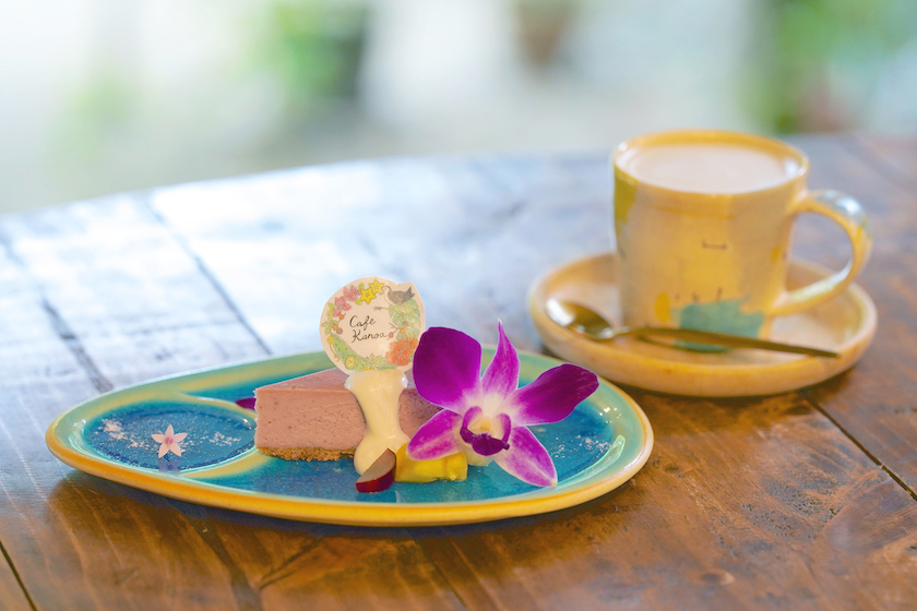 Cafe Kanoaのチーズケーキ