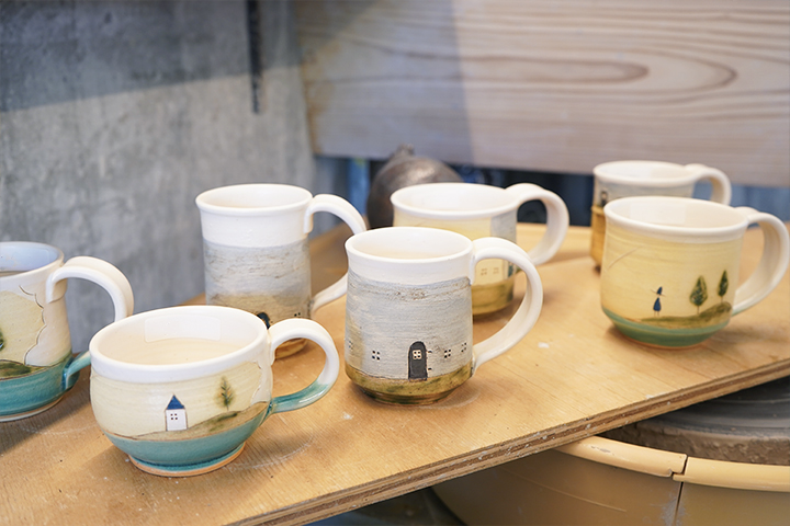 陶芸作家ヨコイマサシさんの作品