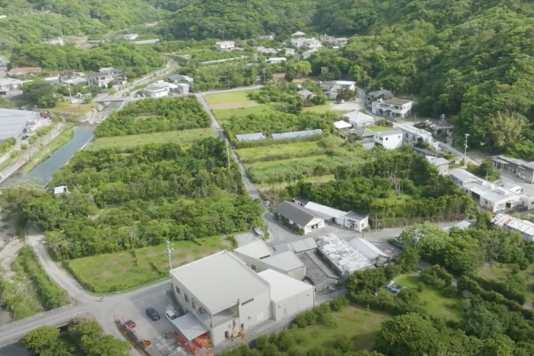 山と海に囲まれた田嘉里地域