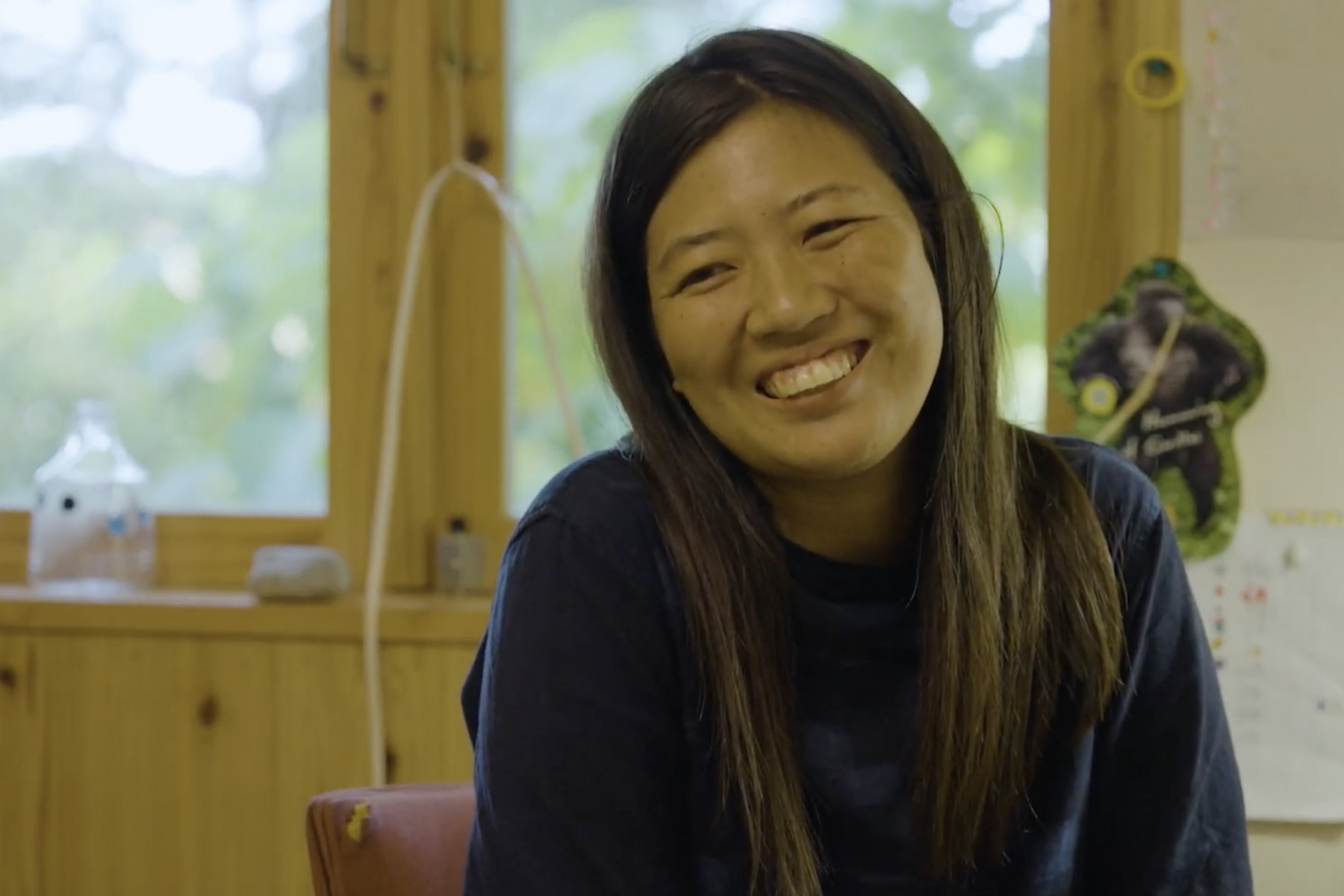 琉球藍染め作家の早瀬泉さん