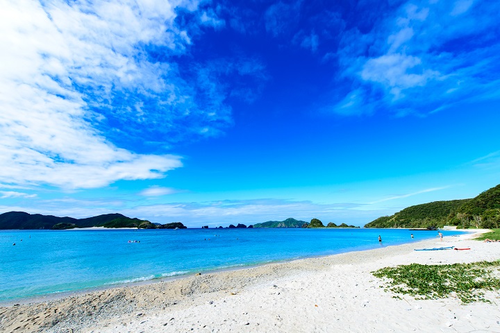 座間味島　阿真ビーチ
