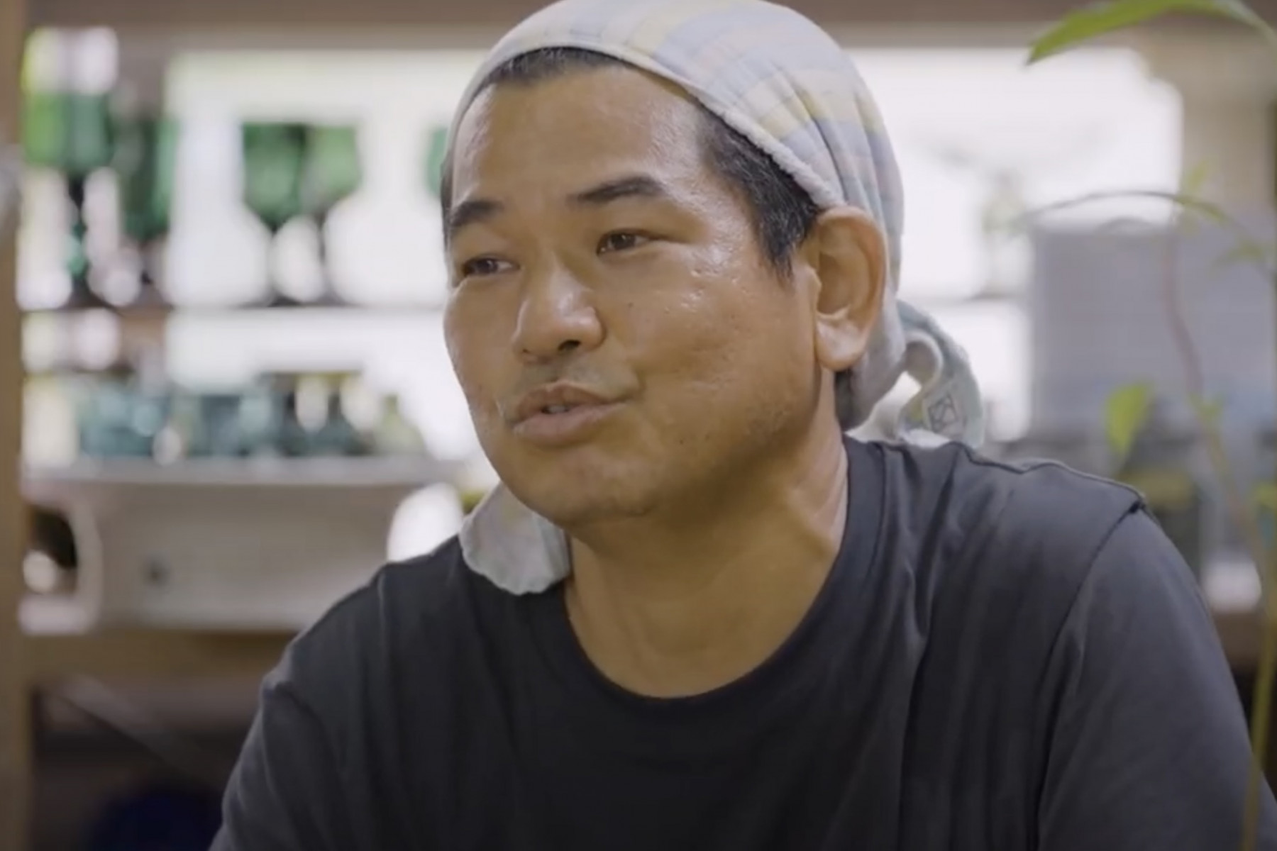 ガラス職人の松本さん