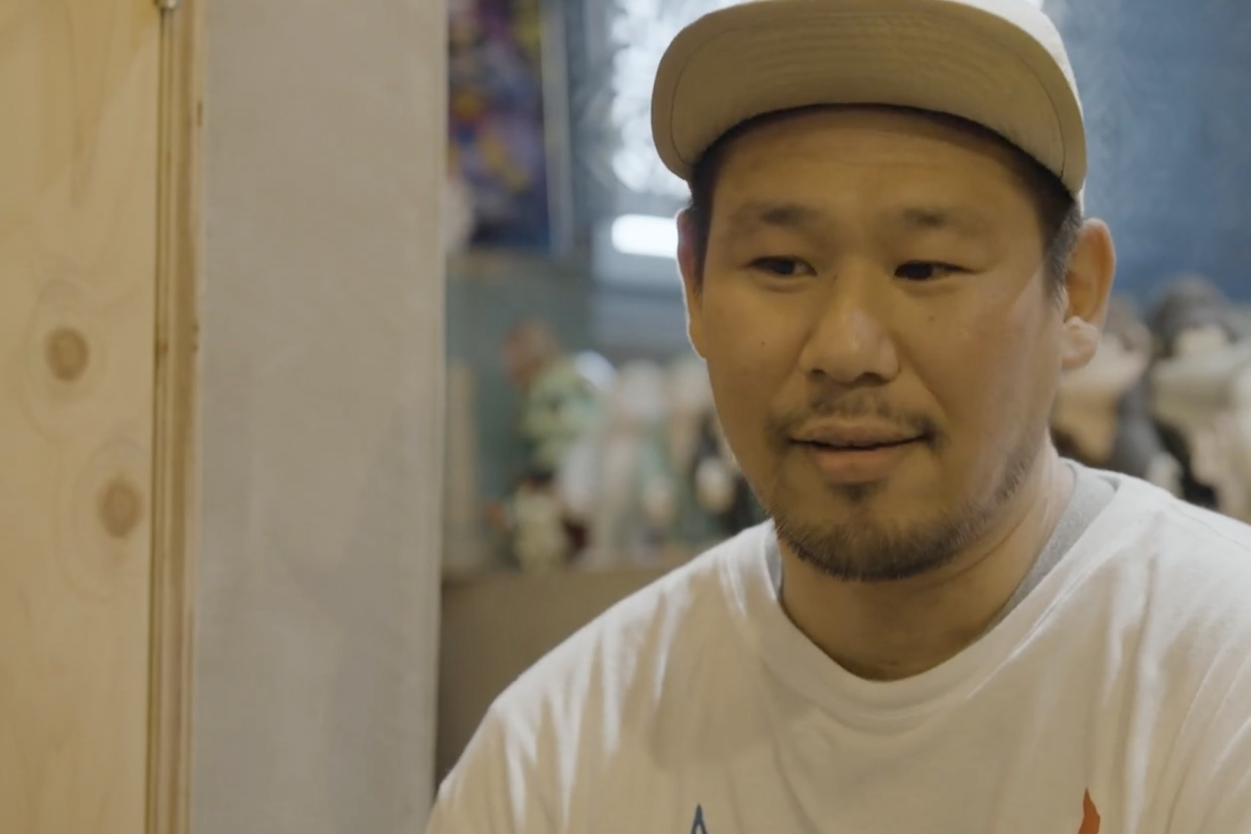 氷のELI店主の 知名朝常さん