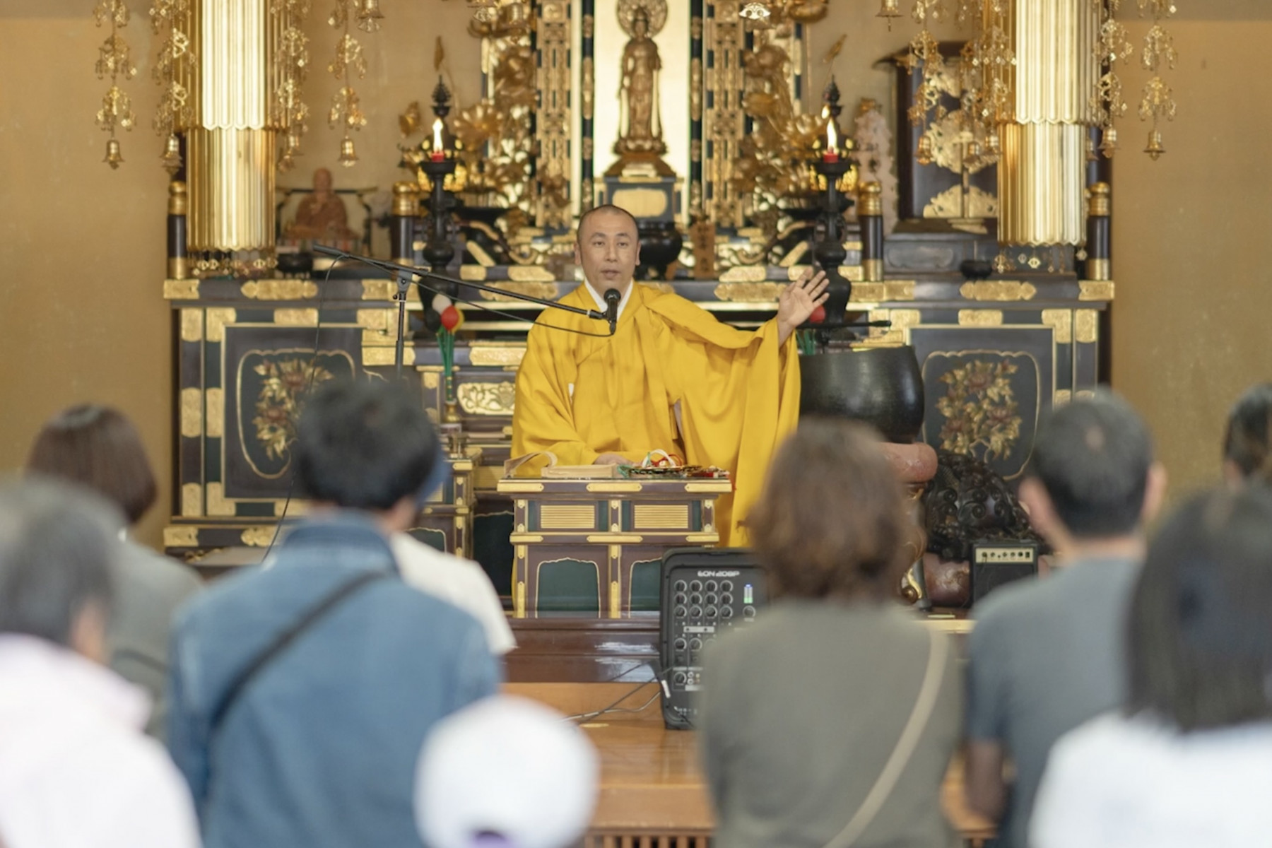 すずらん通り会の思いに共感した普天満山神宮寺も協力