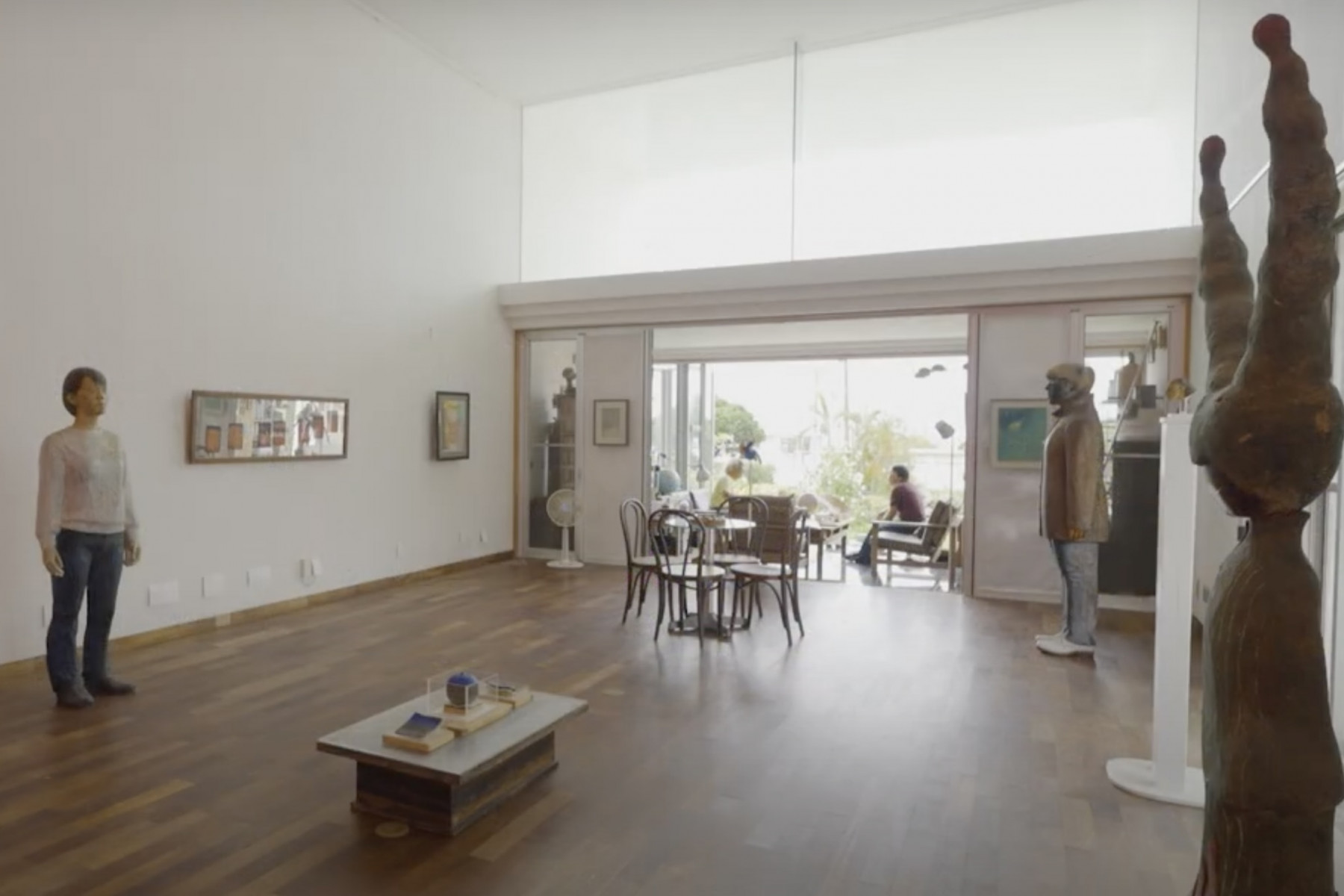 ギャラリースペース。