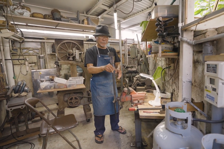 組合理事長の渡慶次道政さん