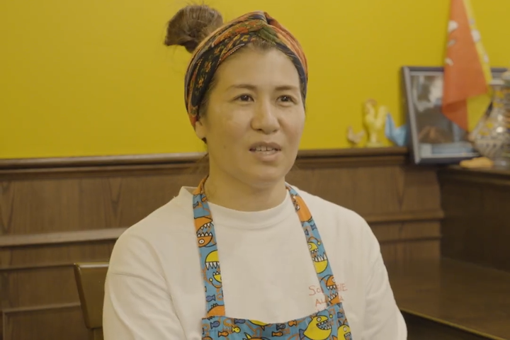 バカールの姉妹店であるタムッツァのシェフ、玉城さん