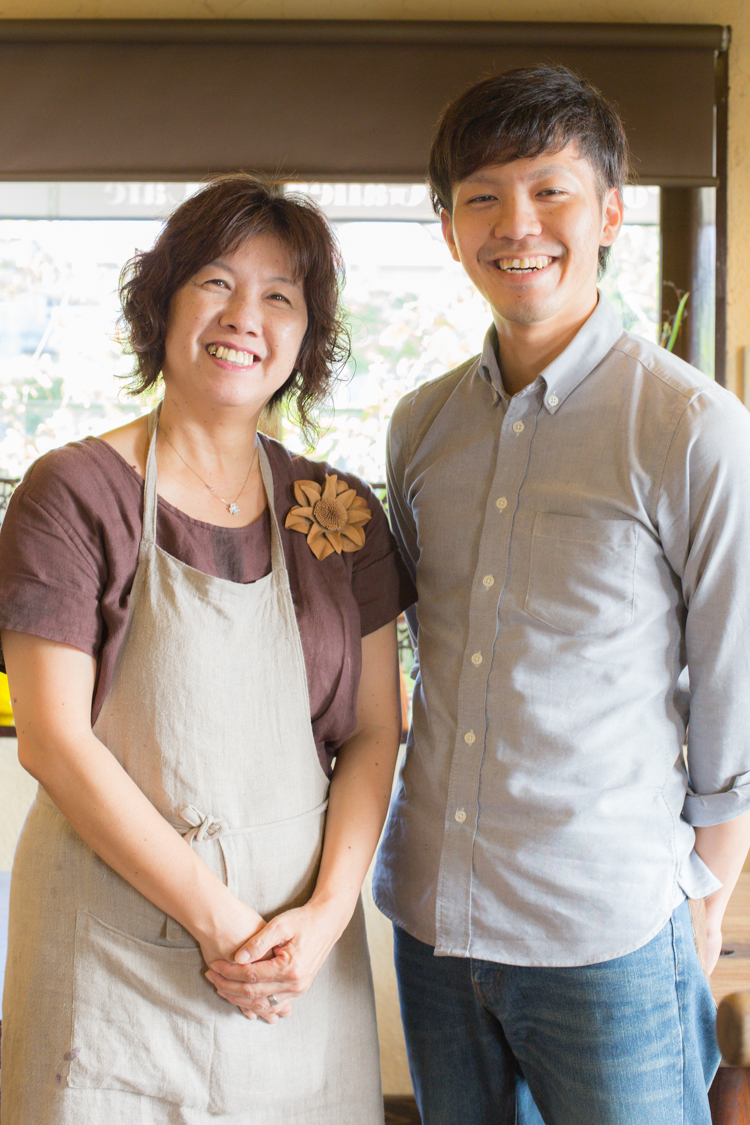 オーナーと息子さん