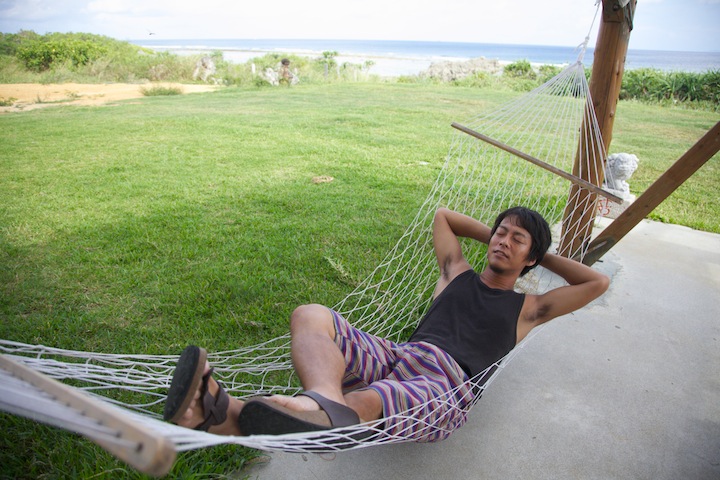 「結家（むすびや）」のハンモック