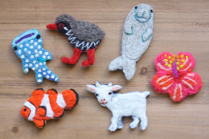 手作りのワッペン