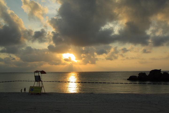 サンセットスポットとしても人気です