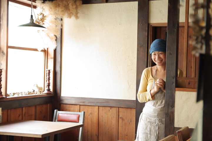 店主の舘野恵子さん