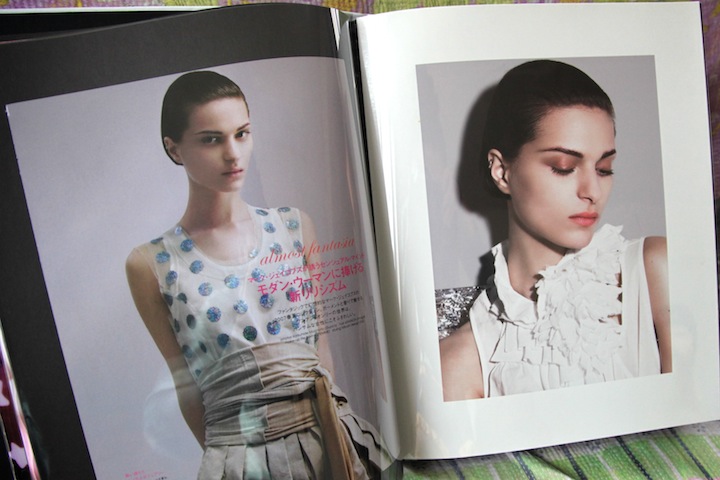 メイクを担当したモデル