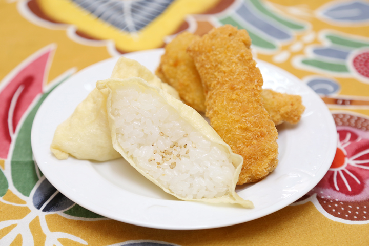 いなりとチキン