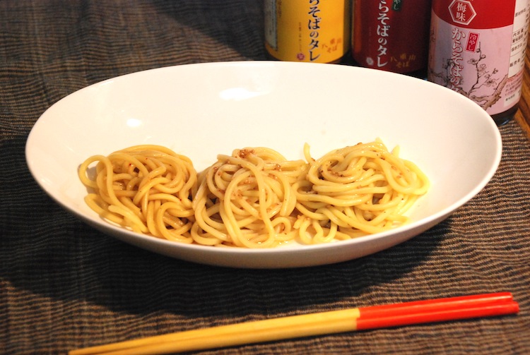 ３種類の「からそばのタレ」