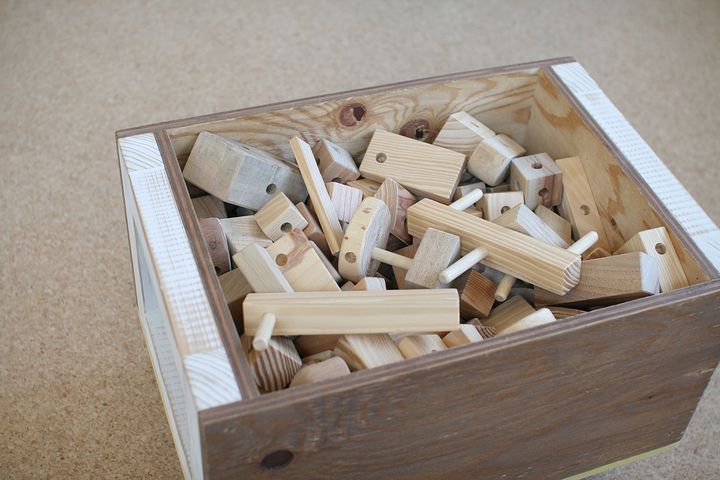 無垢の木のおもちゃ