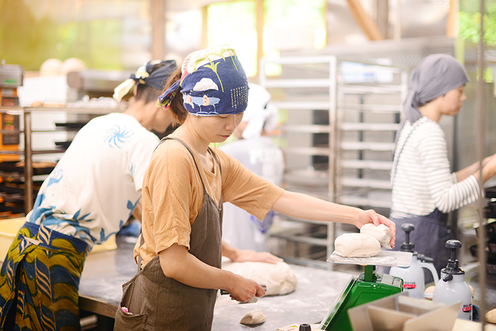 パンの生地作り