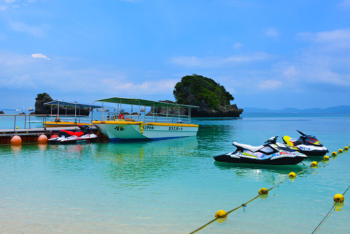 伊計島のマリンレジャー