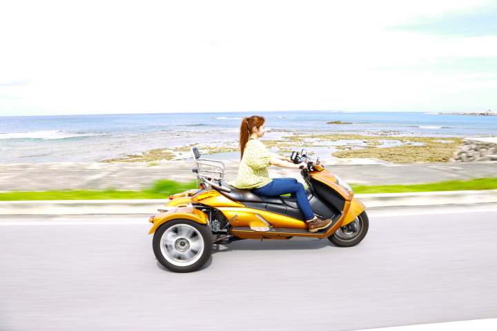 速度も通常の大型スクーターなどと同様