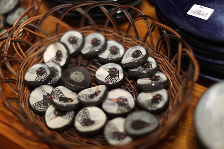 ヤンバルクイナをモチーフにした箸置き