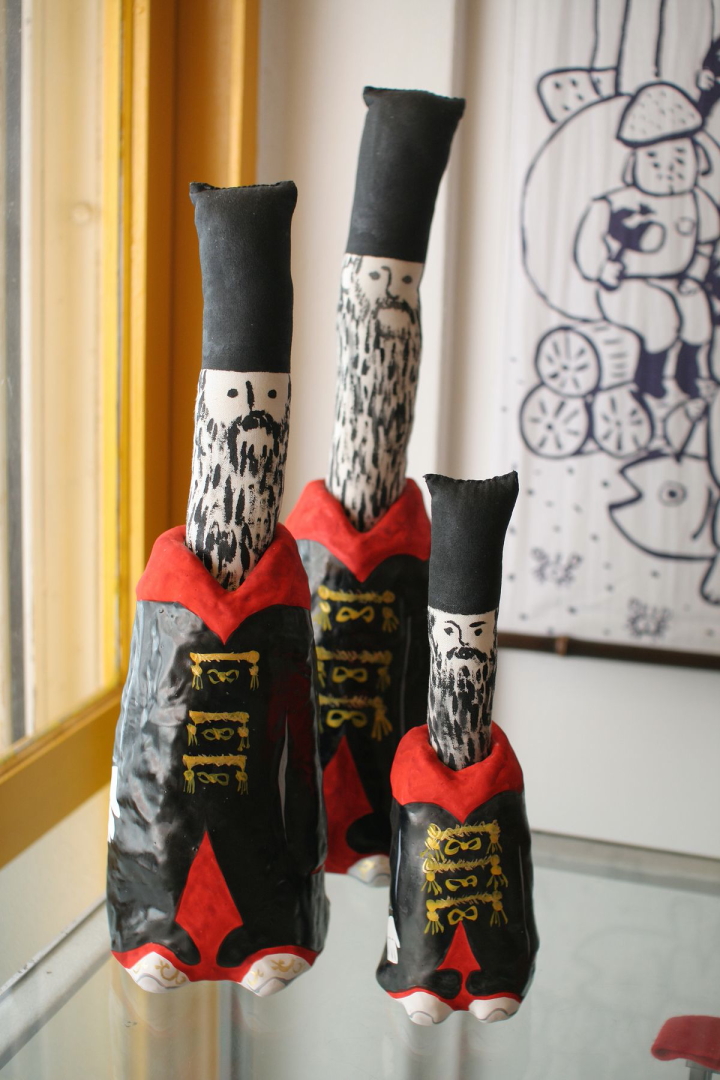 秘密が隠れている張子