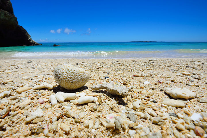 久高島を間近に見ることが出来ます