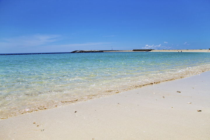あざまサンサンビーチ　遠景