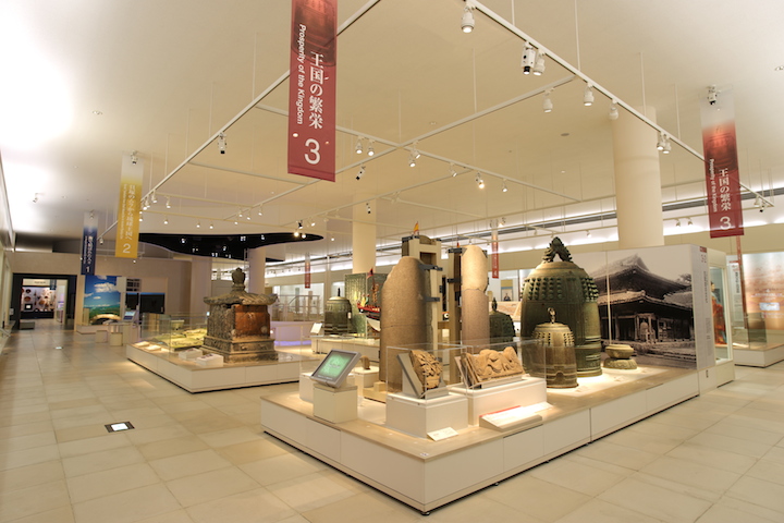 沖縄県立博物館・美術館の館内