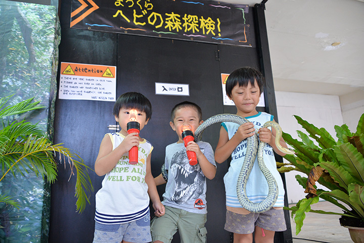 まっくらヘビの森探検