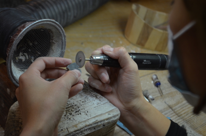 海想　平和通り2号店の工房