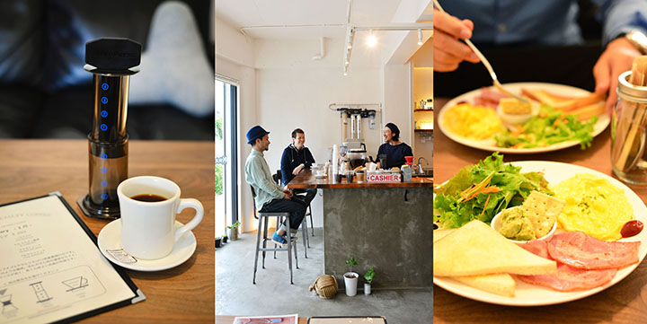 KRAMP COFFEE STOREの店内