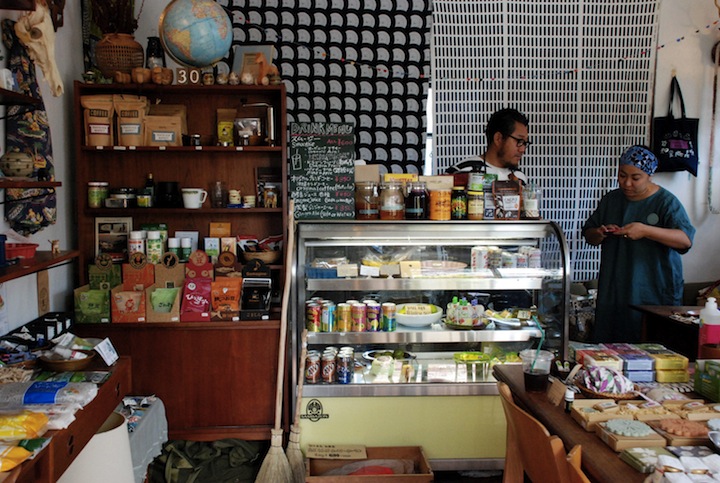 PORTRIVER MARKETの店内