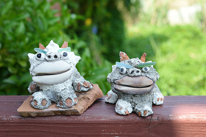 漆喰（しっくい）シーサー