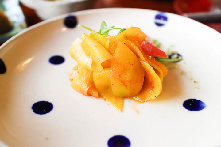 沖縄第一ホテルの朝食メニュー：島にんじん