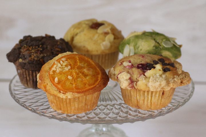 焼きたてマフィン