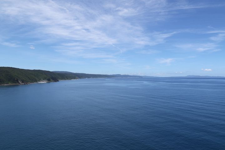 茅打（かやうち）バンタからの眺め