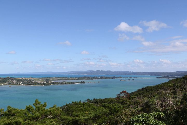 嵐山展望台からの眺め