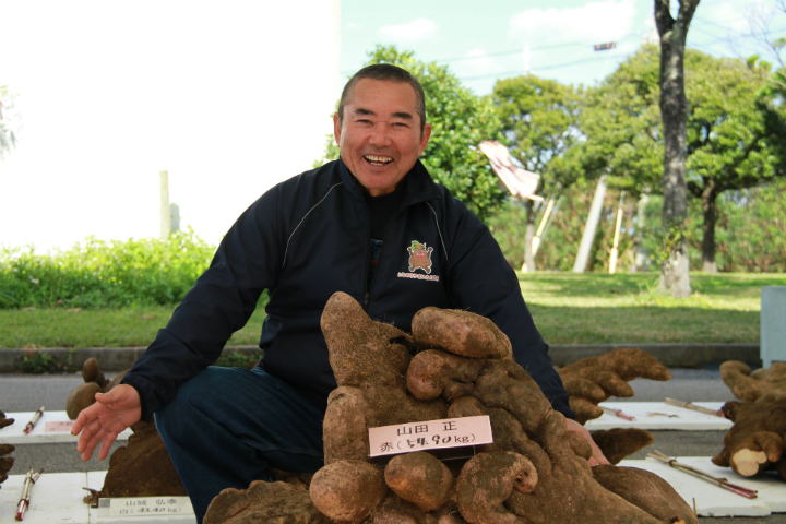 山田さんはとても清々しい笑顔